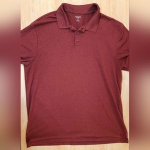 3 for $7 - Old Navy Active Polo XL in Dark Red Heather
